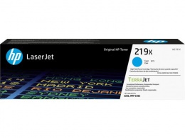 W2191X Lézertoner LaserJet Pro 3202 nyomtatóhoz, HP219X, cián, 2,5k
